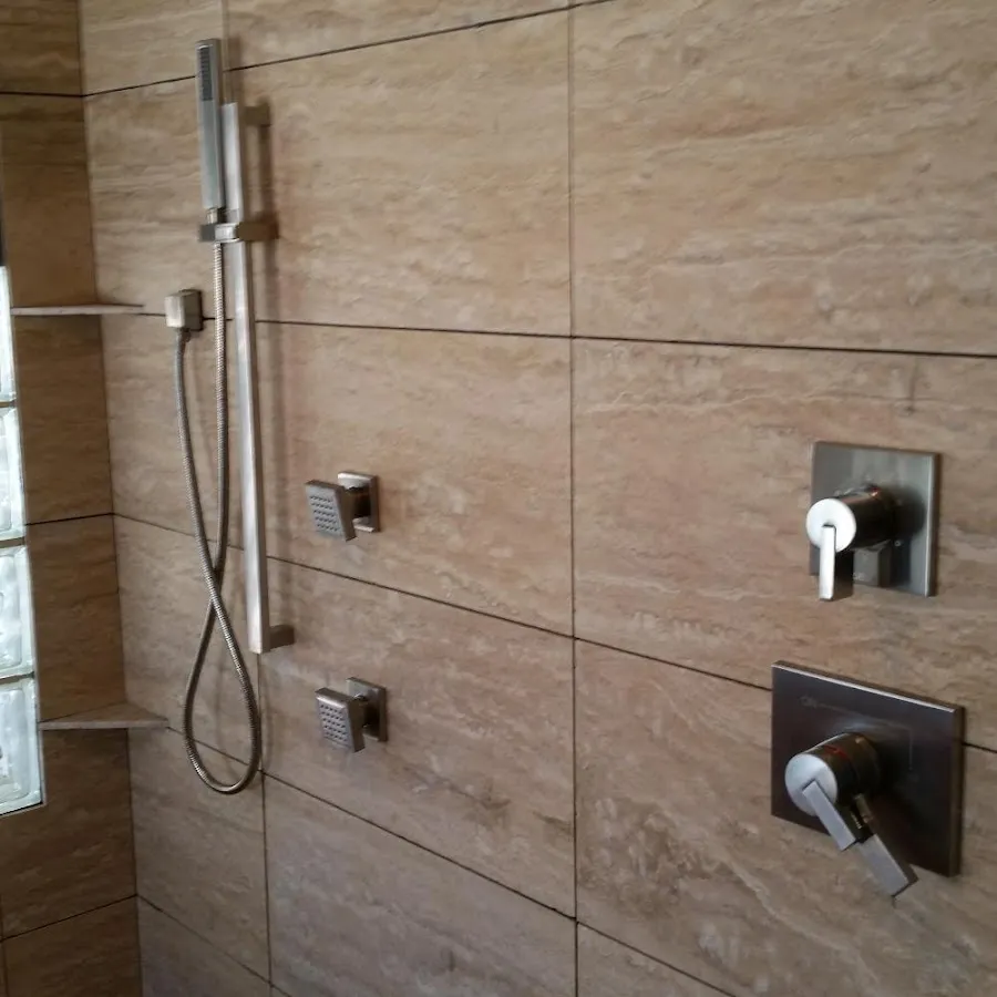 Shower fixture installation for Water Heater Replacement in Worcester